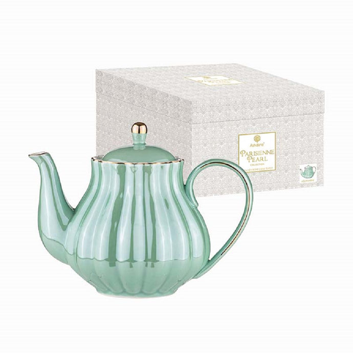 Ashdene Parisienne Pearl Teapot - Aquamarine - ZOES Kitchen