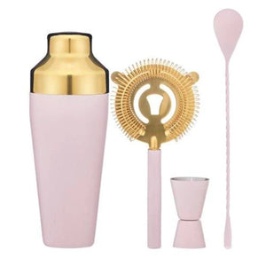 Tempa Tiffany 4pce Cocktail Set Pink - ZOES Kitchen
