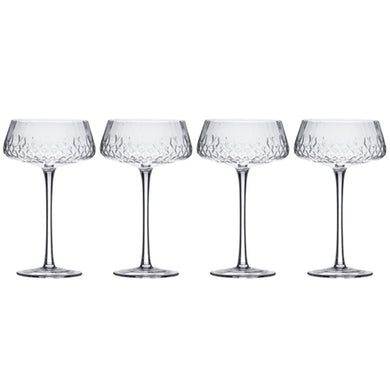 Tempa Jasper Cocktail Glass Set Of 4 - ZOES Kitchen