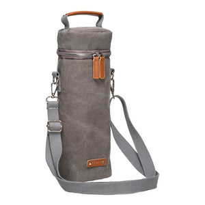 Tempa Kayce Slate Grey Insulated Single Wine Bag