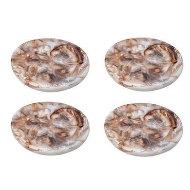 Tempa Marlow Espresso 4pk Coaster Set - ZOES Kitchen
