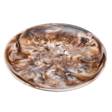 Tempa Marlow Espresso Round Platter - ZOES Kitchen