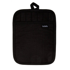 Ladelle Lennox Black Pot Holder - 2 Piece