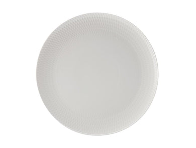 Maxwell & Williams White Basics Diamonds Round Platter 36cm Gift Boxed - ZOES Kitchen