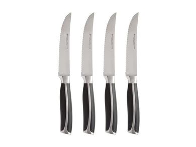 Maxwell & Williams Stanton Steak Knife Set of 4 - Black Gift Boxed (18+ PROOF OF AGE REQUIRED)