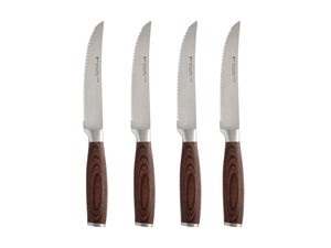 Maxwell & Williams Stanton Steak Knife Set of 4 - Wood Gift Boxed (18+ PROOF OF AGE REQUIRED)