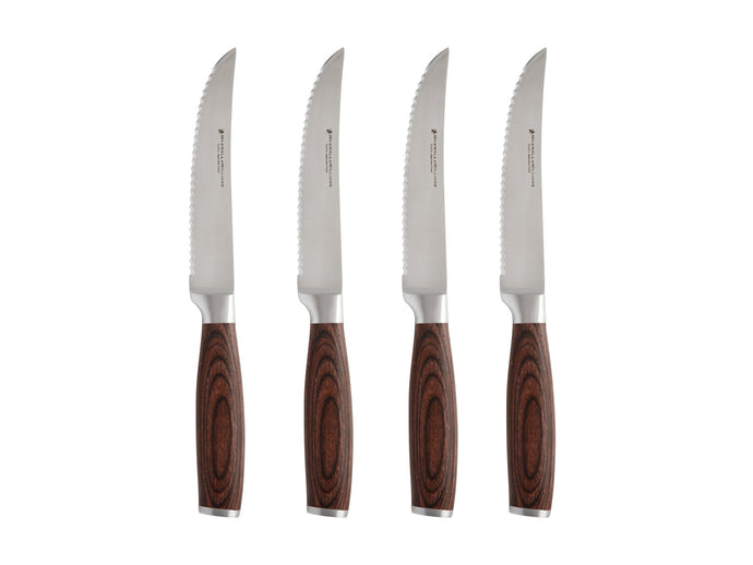Maxwell & Williams Stanton Steak Knife Set of 4 - Wood Gift Boxed (18+ PROOF OF AGE REQUIRED)
