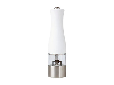 Maxwell & Williams Cosmopolitan Electric Salt/Pepper Mill 21cm Gift Boxed - White