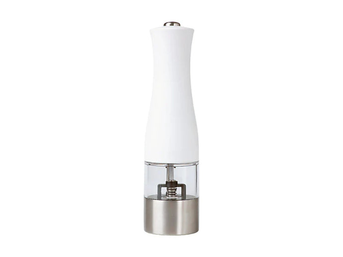 Maxwell & Williams Cosmopolitan Electric Salt/Pepper Mill 21cm Gift Boxed - White