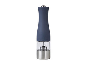 Maxwell & Williams Cosmopolitan Electric Salt/Pepper Mill 21cm - Denim GB - ZOES Kitchen