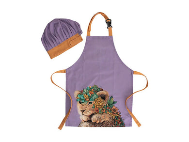 Maxwell & Williams Marini Ferlazzo Wild Planet Kids Apron & Hat Set Lion