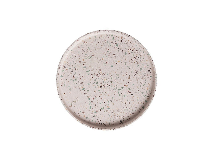 Maxwell & Williams Livvi Terrazzo Round Serving Tray 26cm Blush GB - ZOES Kitchen