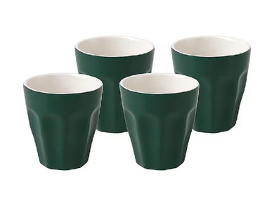 Maxwell & Williams Blend Sala Espresso Cup 100ML Set of 4 Forest GB - ZOES Kitchen
