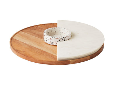 Maxwell & Williams Livvi Terrazzo Marble Entertaining Set Gift Boxed - ZOES Kitchen
