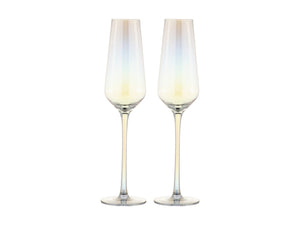 Maxwell & Williams Glamour Flute 230ML Set of 2 Iridescent Gift Boxed - ZOES Kitchen