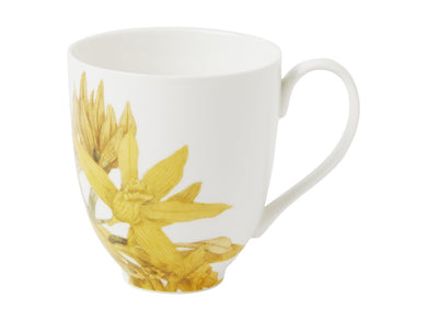 Maxwell & Williams Royal Botanic Gardens Australian Orchids Mug 350ML Yellow Gift Boxed - ZOES Kitchen