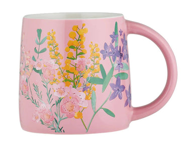 Maxwell & Williams Garland Mug 370ML Pink