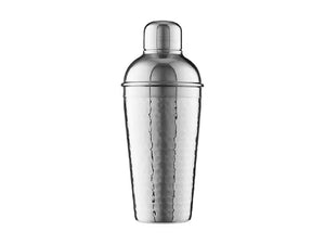 Maxwell & Williams Cocktail & Co Lexington Hammered Cocktail Shaker 500ML Silver Gift Boxed - ZOES Kitchen