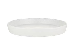 Maxwell & Williams Onni Serving Platter 33x4.5cm Speckle White - ZOES Kitchen