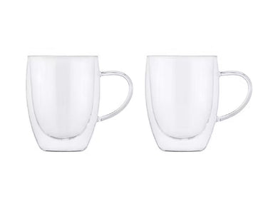 Maxwell & Williams Blend Double Wall Glass Mug 350ML Set of 2 Gift Boxed - ZOES Kitchen