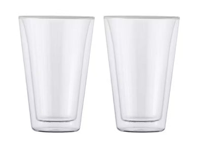 Maxwell & Williams Blend Double Wall Conical Cup 400ML Set of 2 Gift Boxed - ZOES Kitchen