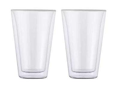 Maxwell & Williams Blend Double Wall Conical Cup 400ML Set of 2 Gift Boxed - ZOES Kitchen