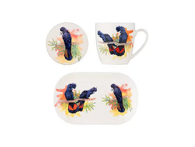 Maxwell & Williams Katherine Castle Bird Life Gift Set Cockatoo Gift Boxed - ZOES Kitchen