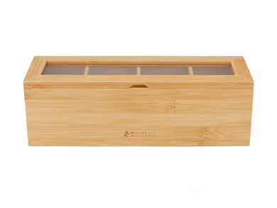 Maxwell & Williams Evergreen Bamboo Tea Box 29.5x9x9.5cm