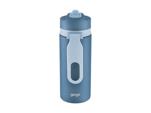 Maxwell & Williams Getgo Double Wall Insulated Sip Bottle 500ML Blue Gift Boxed