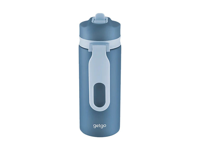 Maxwell & Williams Getgo Double Wall Insulated Sip Bottle 500ML Blue Gift Boxed