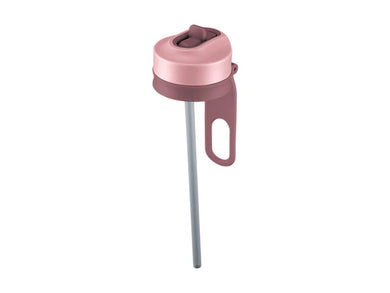 Maxwell & Williams Getgo Sip Lid Pink With Straw