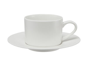 Maxwell & Williams White Basics Straight Cup & Saucer 230ML