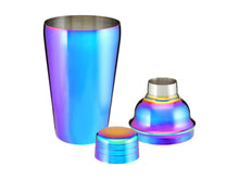 Load image into Gallery viewer, Maxwell &amp; Williams Cocktail &amp; Co Prism Cocktail Shaker 4 Piece Set Rainbow Gift Boxed