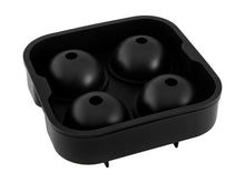 Load image into Gallery viewer, Maxwell &amp; Williams Cocktail &amp; Co Ice Ball Tray Black Makes 4