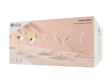 Load image into Gallery viewer, Maxwell &amp; Williams Manhattan Martini Glass 285ML Set of 6 Gift Boxed