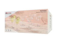 Load image into Gallery viewer, Maxwell &amp; Williams Manhattan Margarita Glass 290ML Set of 6 Gift Boxed