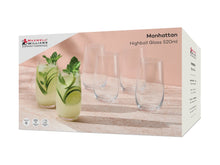 Load image into Gallery viewer, Maxwell &amp; Williams Manhattan Highball Glass 520ML Set of 6 Gift Boxed