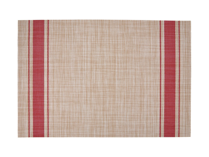 Maxwell & Williams Table Accents Linen Look Placemat 45x30cm Red
