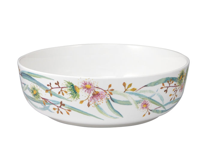 Maxwell & Williams Royal Botanic Gardens Eucalyptus Bloom Round Serving Bowl 30x9.5cm Gift