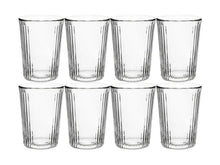 Load image into Gallery viewer, Maxwell &amp; Williams Blend Stripey Double Wall Cup 250ML Set 8 Gift Boxed