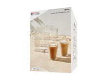 Load image into Gallery viewer, Maxwell &amp; Williams Blend Stripey Double Wall Cup 250ML Set 8 Gift Boxed
