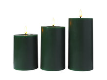 Load image into Gallery viewer, Maxwell &amp; Williams Let's Get Lit LED Flameless Candle 7.5cm Set of 3 Pine Gift Boxed