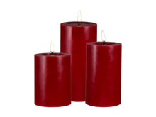 Load image into Gallery viewer, Maxwell &amp; Williams Let's Get Lit LED Flameless Candle 7.5cm Set of 3 Cherry Gift Boxed