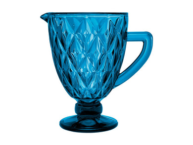 Casa Domani Deanna Glass Jug 1.1L - Blue