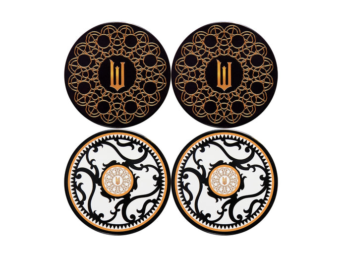 Maxwell & Williams Wicked Magical Ceramic Coaster 10cm Set of 4 Welcome To Oz Gift Boxed