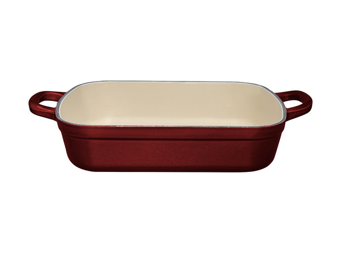 Maxwell & Williams Cast Iron Roaster Merlot 28x21cm / 3L Gift Boxed
