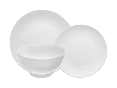 Maxwell & Williams White Basics Dynasty Coupe Dinner Set 12 Piece Gift Boxed