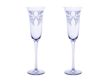 Load image into Gallery viewer, Maxwell &amp; Williams Estelle Michaelides Mystique Prosecco Glass 190ML Set of 2 Violet Gift Boxed