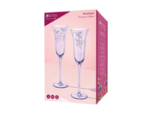 Load image into Gallery viewer, Maxwell &amp; Williams Estelle Michaelides Mystique Prosecco Glass 190ML Set of 2 Violet Gift Boxed