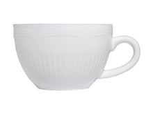 Load image into Gallery viewer, Maxwell &amp; Williams White Basics Rococo Demi Cup &amp; Saucer 90ML